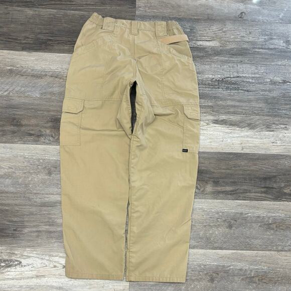 5.11 Tactical Taclite Pro Tan Men 32x29 Utility Cargo Pockets Ripstop Work Pants - Picture 3 of 15